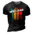 Nerd Dad Conservative Daddy Protective Father Funny Gift For Women 3D Print Casual Tshirt Vintage Black