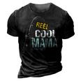 Reel Cool Mama Fishing Fisherman Funny Retro Gift For Womens Gift For Women 3D Print Casual Tshirt Vintage Black