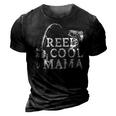 Retro Reel Cool Mama Fishing Fisher Mothers Day Gift For Women 3D Print Casual Tshirt Vintage Black