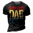Spanish Teacher Dad Like A Regular Dad But Cooler Gift For Mens Gift For Women 3D Print Casual Tshirt Vintage Black