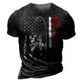 Usa Flag Reel Cool Mama Fishing Fisher Fisherman Gift For Women 3D Print Casual Tshirt Vintage Black