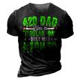 Weed Dad Pot Fathers Day Cannabis Marijuana Papa Daddy Gift For Womens Gift For Women 3D Print Casual Tshirt Vintage Black