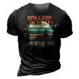 With A Body Like This Who Needs Hair Retro Bald Dad Gift For Women 3D Print Casual Tshirt Vintage Black