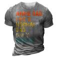 Anime Dad Like A Normal Dad But Cooler Fathers Day Anime Gift For Women 3D Print Casual Tshirt Grey