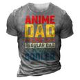 Father’S Day Anime Dad Daddy Father Papa Graphic From Son Gift For Women 3D Print Casual Tshirt Grey