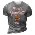 Funny Moms Spaghetti And Meatballs Meme Mothers Day Food Gift For Women 3D Print Casual Tshirt Grey