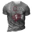 Gods Children Are Not For Sale Jesus Christ Christian Women Christian Gifts 3D Print Casual Tshirt Grey