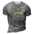 I Fix Stuff And I Know Things Handyman Handy Dad Fathers Day Gift For Women 3D Print Casual Tshirt Grey