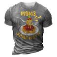 Moms Spaghetti Food Lovers Mothers Day Novelty Gift For Women 3D Print Casual Tshirt Grey