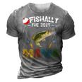 Ofishally The Best Mama Fishing Rod Mommy Funny Mothers Day Gift For Women 3D Print Casual Tshirt Grey
