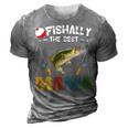 Ofishally The Best Mama Fishing Rod Mommy Funny Mothers Day Gift For Womens Gift For Women 3D Print Casual Tshirt Grey