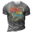 Reel Cool Mama Fishing Mothers Day For Womens Gift For Women 3D Print Casual Tshirt Grey