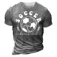 Soccer Bonus Dad Matching Soccer Players Team Fathers Day 3D Print Casual Tshirt Grey