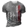 Usa Flag Reel Cool Mama Fishing Fisher Fisherman Gift For Women 3D Print Casual Tshirt Grey