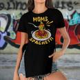 Moms Spaghetti Food Lovers Mothers Day Novelty Gift For Women Women's Short Sleeves T-shirt With Hem Split