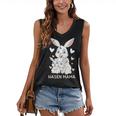 Rabbit Mum Cute Bunny Outfit For Girls Women's V-neck Tank Top