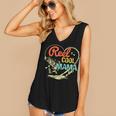 Reel Cool Mama Fishing For Women's V-neck Tank Top