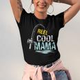 Reel Cool Mama Fishing Fisherman Retro Jersey T-Shirt