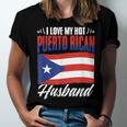 Hot Puerto Rican Husband Puerto Rico Puerto Rican Flag Pride Jersey T-Shirt