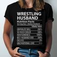 Wrestling Husband Nutrition Facts Wrestling Husband Jersey T-Shirt