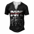 Alabama Dad Pride Greatest Dope Proud State Life For Women Men's Henley T-Shirt Black