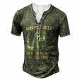 40 Years Old 40Er Dad 40Th Birthday For Women Men's Henley T-Shirt Green