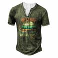 With A Body Like This Who Needs Hair Retro Bald Dad For Women Men's Henley T-Shirt Green