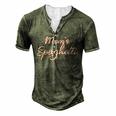 Moms Spaghetti And Meatballs Lover Meme For Women Men's Henley T-Shirt Green