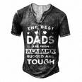 Alabama Dad Saying For Women Men's Henley T-Shirt Dark Grey