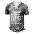 10 Rules Dating My Daughter Overprotective Dad Protective For Women Men's Henley T-Shirt Grey