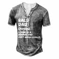 Bald Dad Definition For Women Men's Henley T-Shirt Grey