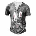 Dutch Rabbit Mum Rabbit Lover For Women Men's Henley T-Shirt Grey