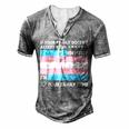 Transgender Support Trans Dad Mom Lgbt Ally Pride Flag For Women Men's Henley T-Shirt Grey