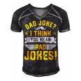 Dad Joke I Think You Mean Rad Jokes Funny Dad Sayings Gift For Mens Gift For Women Men's Short Sleeve V-neck 3D Print Retro Tshirt Black