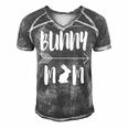 Bunny Mom Funny Rabbit Mum Gift For Women Men's Short Sleeve V-neck 3D Print Retro Tshirt Grey