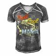 Mothers Day Funny Retro Reel Cool Mama Fishing Lover Gift For Women Men's Short Sleeve V-neck 3D Print Retro Tshirt Grey