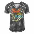 Reel Cool Mama Fishing Mothers Day For Gift For Womens Gift For Women Men's Short Sleeve V-neck 3D Print Retro Tshirt Grey