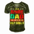 Anime Dad Like A Regular Dad Only Cooler Otaku Fathers Day Gift For Women Men's Short Sleeve V-neck 3D Print Retro Tshirt Green