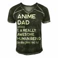 Anime Dad Definition Gift For Women Men's Short Sleeve V-neck 3D Print Retro Tshirt Forest