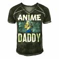 Anime Daddy Saying Animes Hobby Lover Dad Father Papa Gift For Women Men's Short Sleeve V-neck 3D Print Retro Tshirt Forest