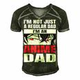 Anime Fathers Birthday Im An Anime Dad Funny Fathers Day Gift For Women Men's Short Sleeve V-neck 3D Print Retro Tshirt Forest