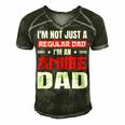 Anime Fathers Day Im Not A Regular Dad Im An Anime Dad Gift For Women Men's Short Sleeve V-neck 3D Print Retro Tshirt Forest