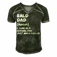 Bald Dad Definition Gift For Women Men's Short Sleeve V-neck 3D Print Retro Tshirt Forest