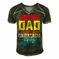 Father’S Day Anime Dad Daddy Father Papa Graphic From Son Gift For Women Men's Short Sleeve V-neck 3D Print Retro Tshirt Forest