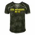 Missouri Veterans Day Memorial Day Father Grandpa Dad Son Gift For Women Men's Short Sleeve V-neck 3D Print Retro Tshirt Forest