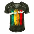 Nerd Dad Conservative Daddy Protective Father Funny Gift For Women Men's Short Sleeve V-neck 3D Print Retro Tshirt Forest