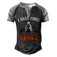 I Need More Space Dad I Teach Space Crew Tech Camp Mom Men's Henley Raglan T-Shirt Black Grey