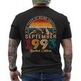 30 Year Old Awesome Since September 1993 30Th Birthday Men's T-shirt Back Print