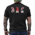 4Th Of July Patriotic Gnomes Funny Cute American Usa Flag Patriotic Funny Gifts Mens Back Print T-shirt