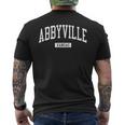 Abbyville Kansas Ks College University Sports Style Men's T-shirt Back Print Abbyville Kansas Ks College University Sports Style Men's T-shirt Back Print